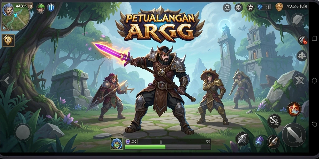 Tampilan gameplay ARPG yang menarik di AA666 dengan berbagai karakter dan pertempuran epic.