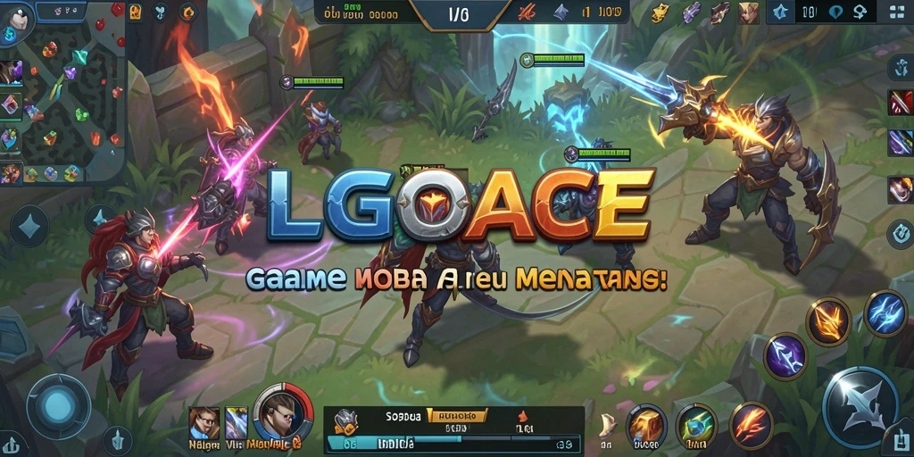 Gameplay LGOACE yang seru dengan grafis menawan.
