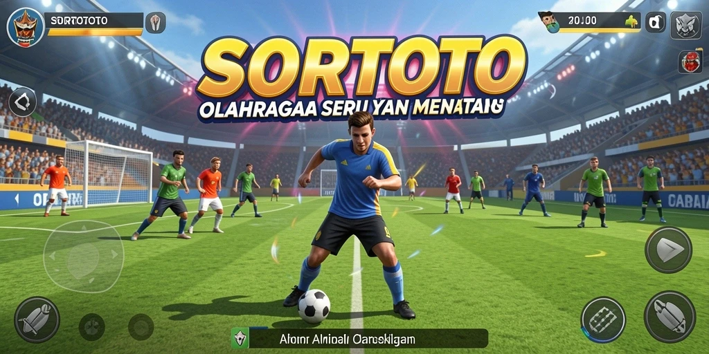 Tampilan gameplay SORTOTO yang mendebarkan dalam berbagai olahraga.
