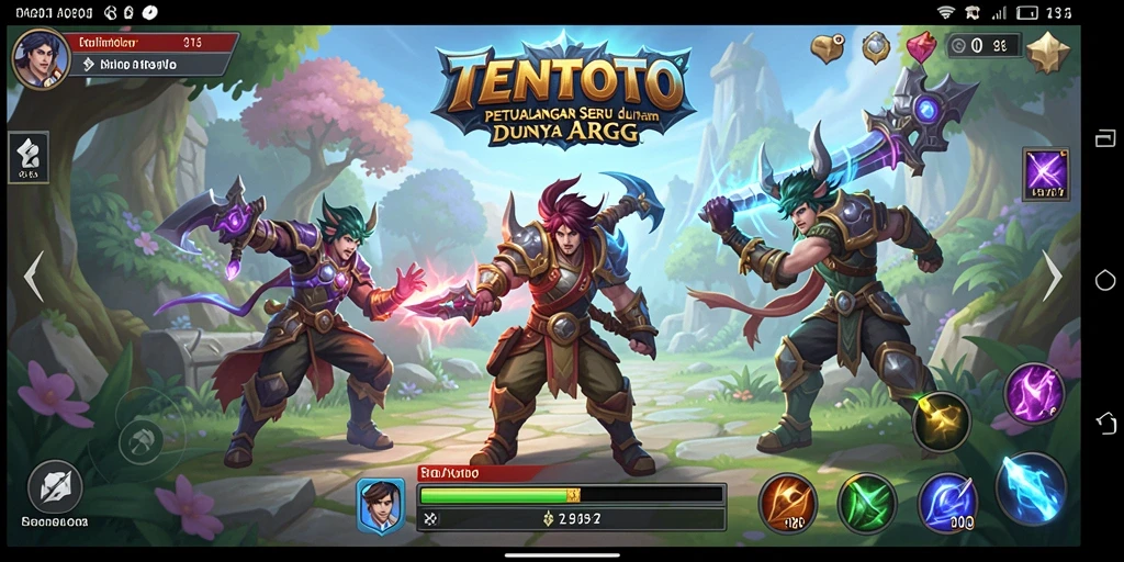 Gameplay seru TENTOTO dalam dunia ARPG yang mendebarkan.